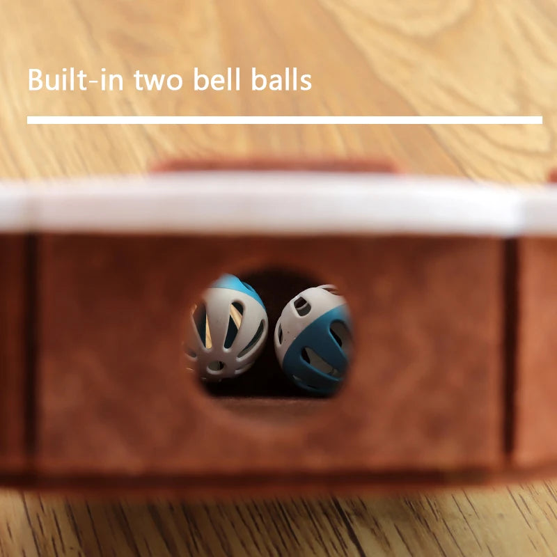 Booteely Katzen-Puzzle-Spielzeug – Filz-Puzzlebox, Trainingsspielzeug mit Ball, Indoor-Sport- und Unterhaltungsspielzeug, Jagdspielzeug für Wohnungskatzen