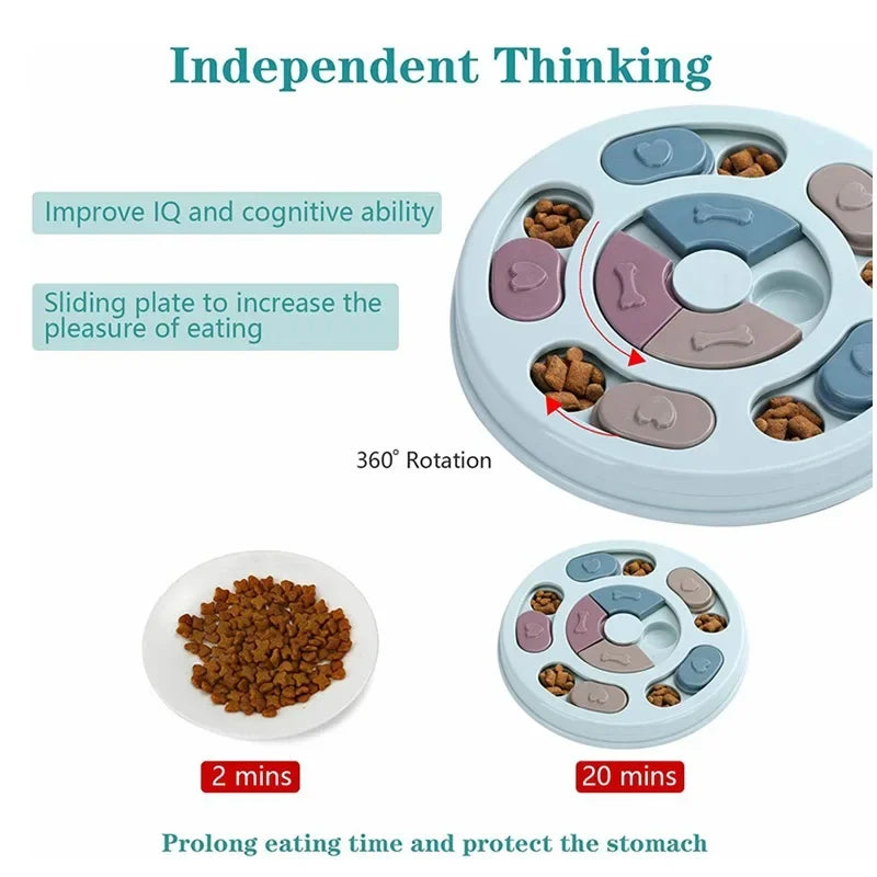 Interaktiver Katzen- &amp; Hunde-Puzzle-Futternapf